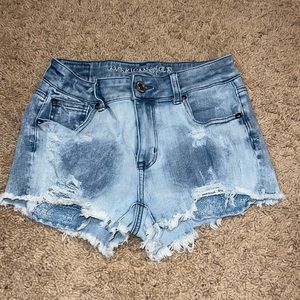 American Eagle blue jean shorts